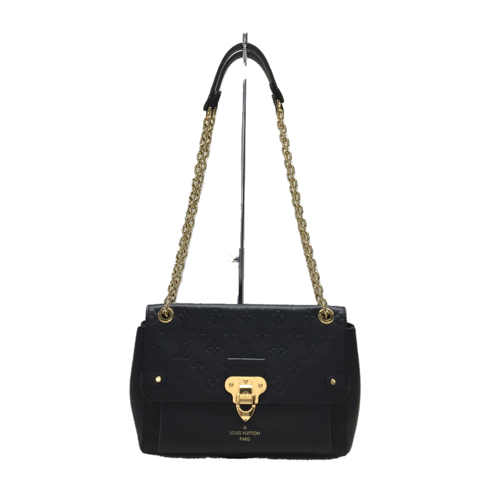 Louis Vuitton Vavin PM Empreinte Leather Shoulder Bag Black